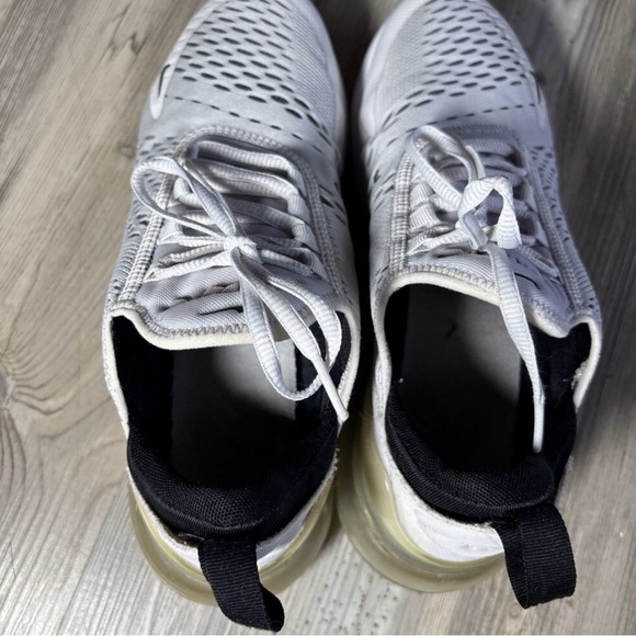 Nike Air Max 270 Low White And Black Womens Size 9 - Picture 7 of 10
